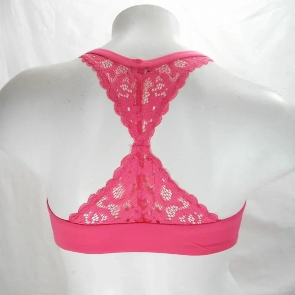 40C Paramour 235047‎ Abbie Front CloseT-Back Bra Pink NWT - Picture 11 of 12